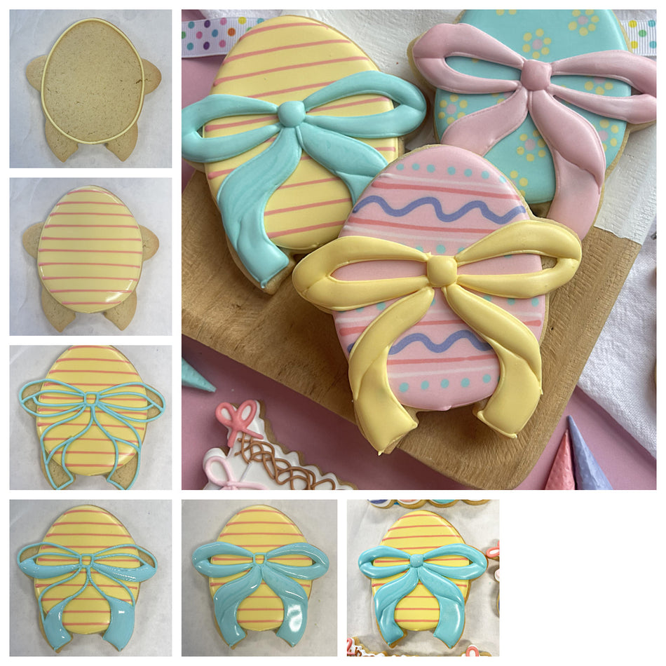 Egg with Ribbon Cookie Cutter