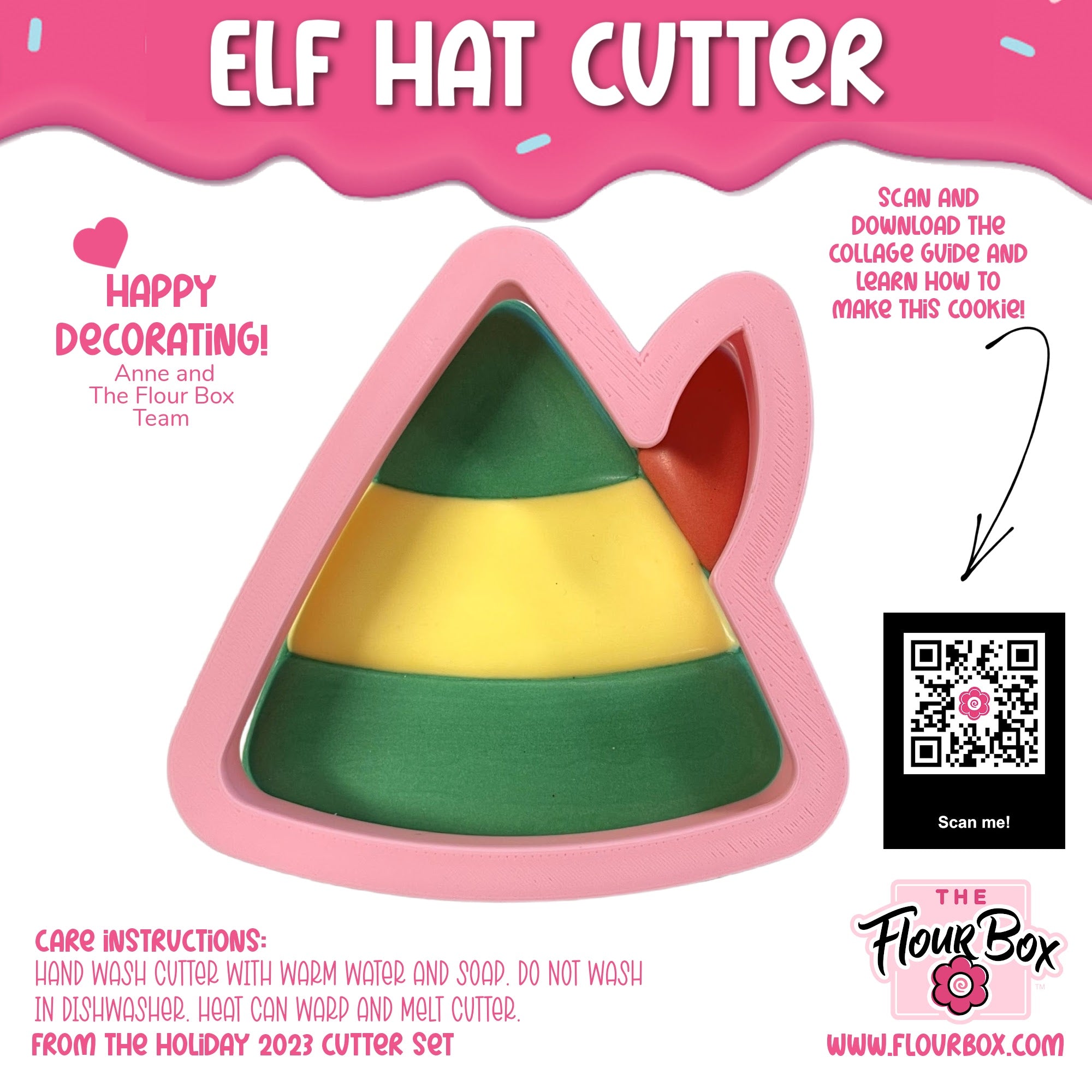 Elf Hat Cookie Cutter