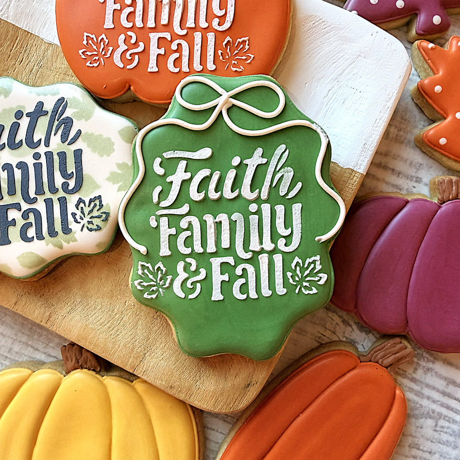 Fall Faith 6pc Stencil Bundle