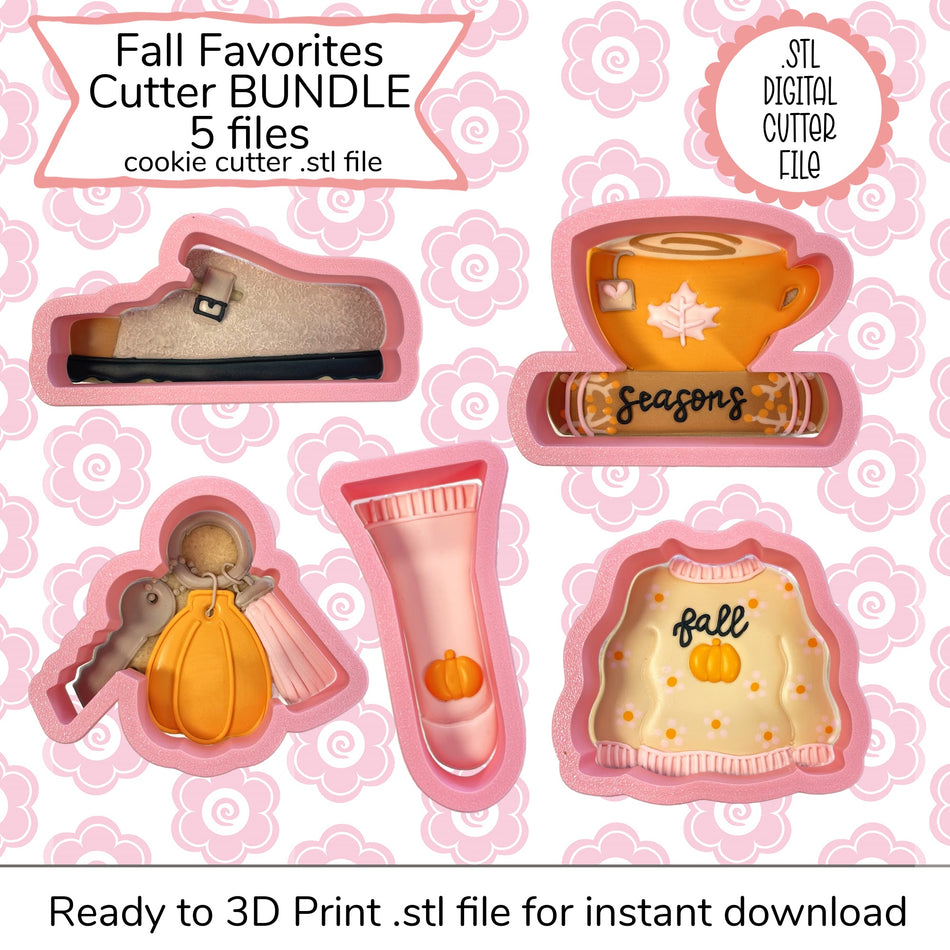 Fall Favorites Decorating Online Class Recording with Optional Cutters