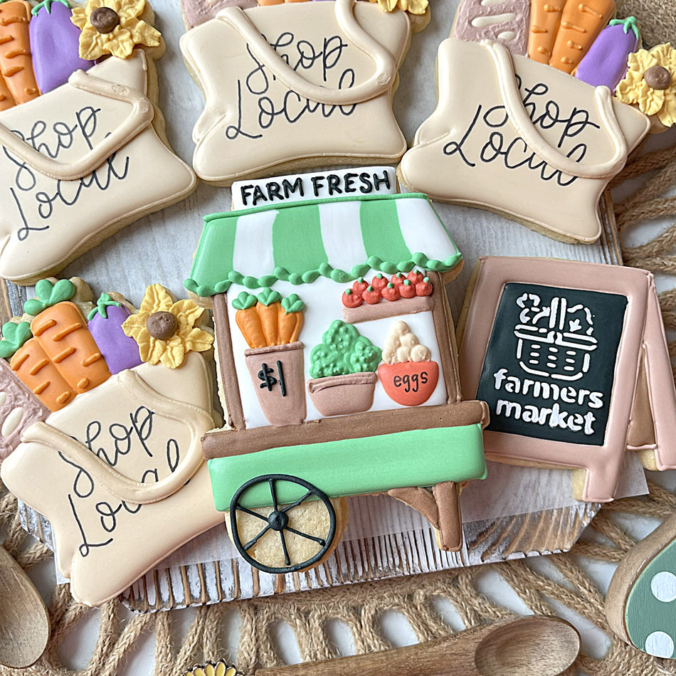 Market Tote Flour Box Club Cookie Cutter