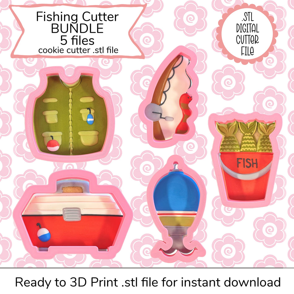 Fishing Cutter Bundle STL Files (digital file)