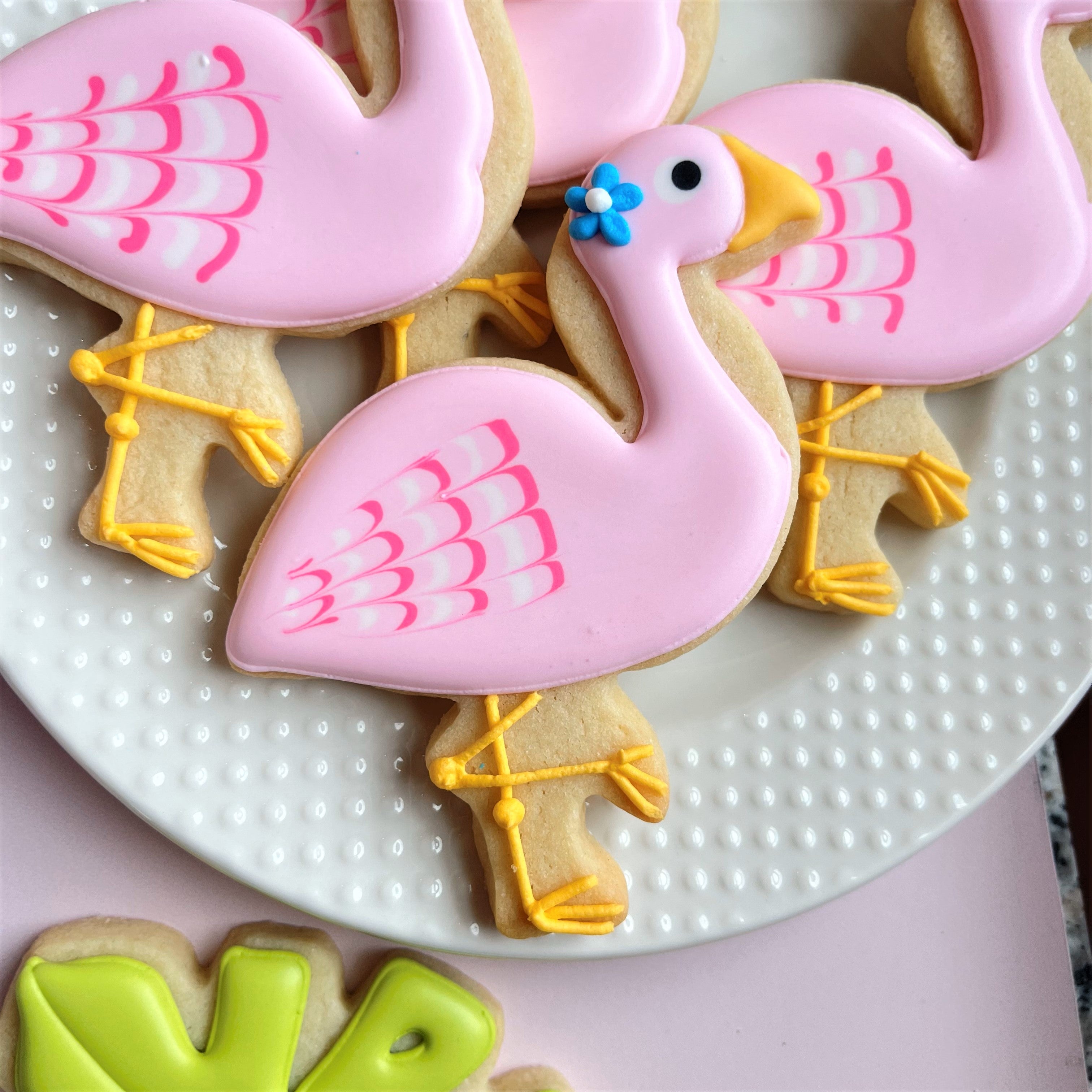 Flamingo Cookie Cutter The Flour Box