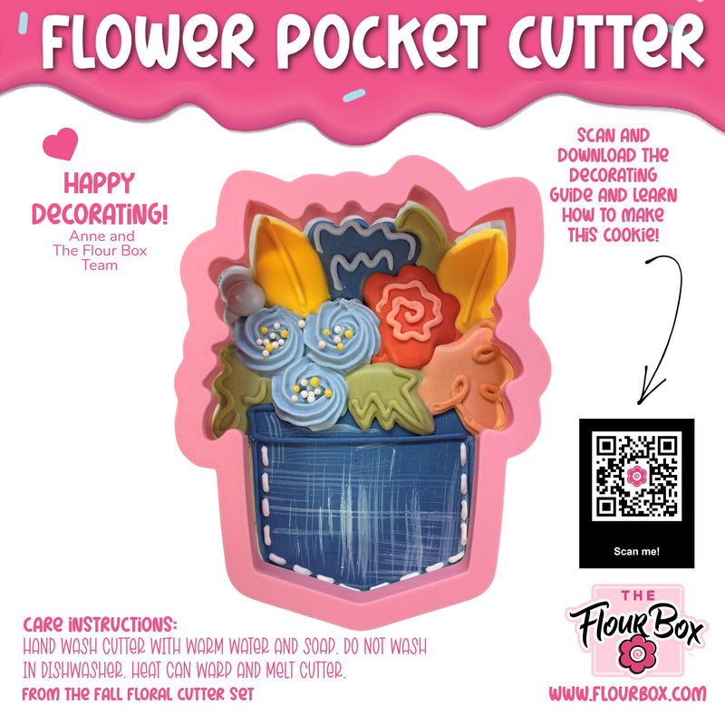 Flower Pocket Cookie Cutter