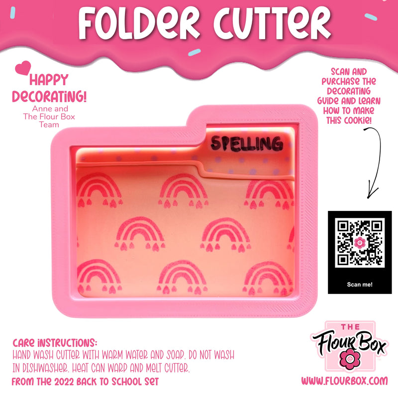Folder Cookie Cutter