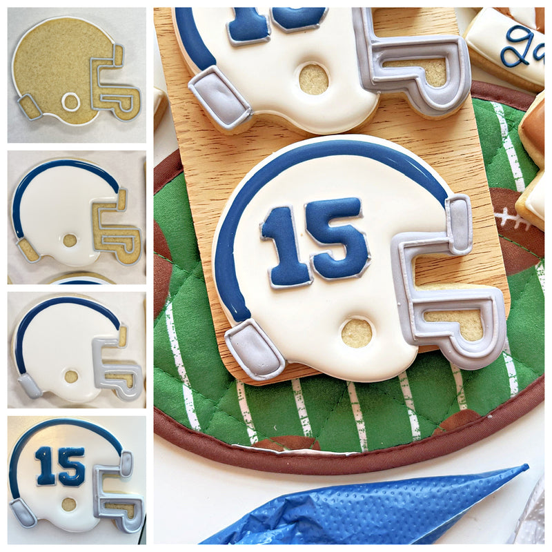 Football Helmet Cookie Cutter