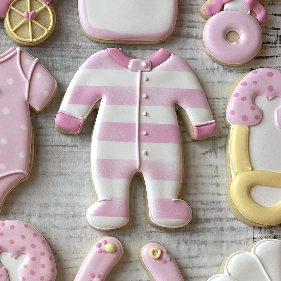 Baby Footie Pajamas Cookie Cutter