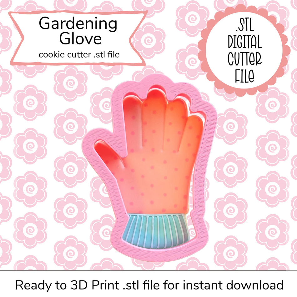 Gardening Glove Cutter STL File (digital file)