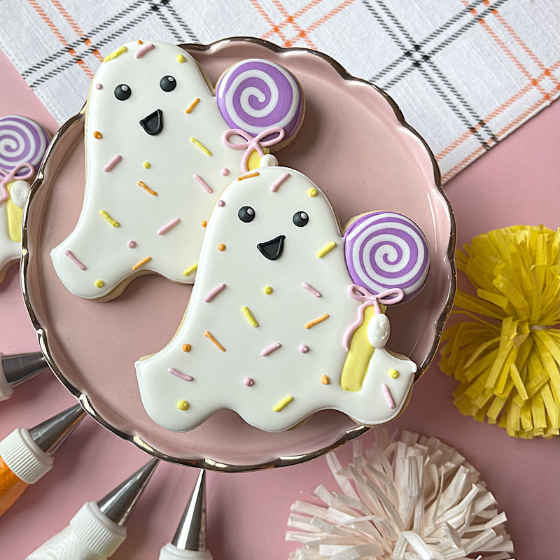 Ghost with Lollipop Cookie Cutter