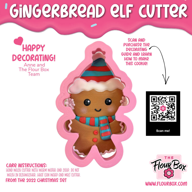 Gingerbread Elf Cookie Cutter