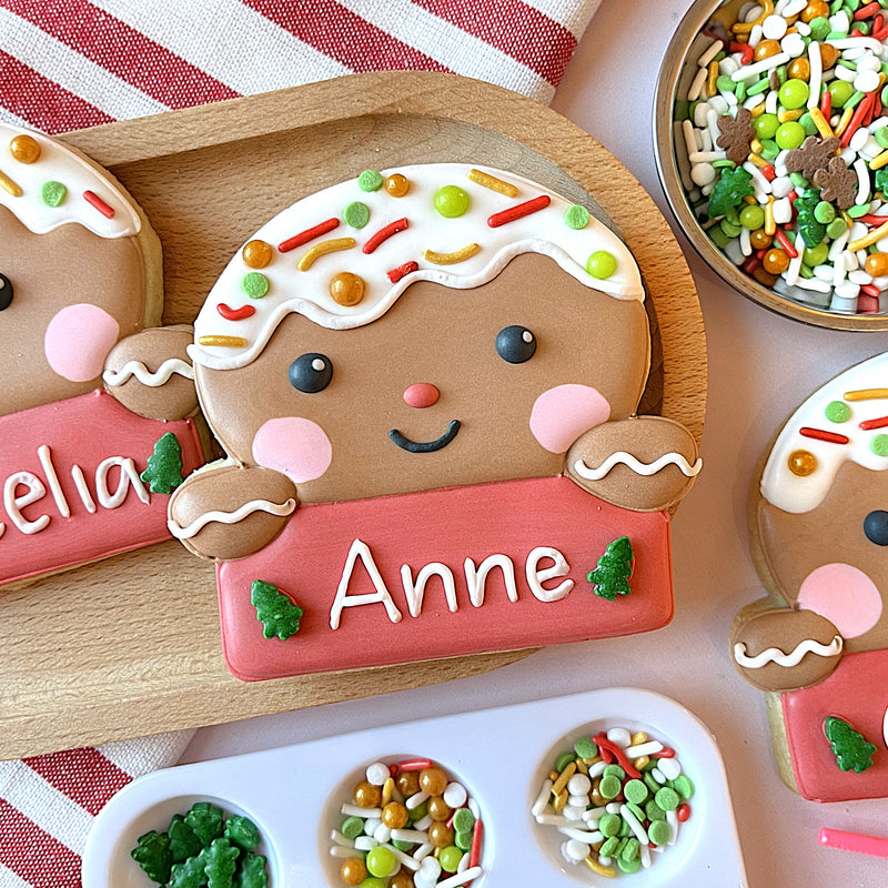 Gingerbread Man Plaque Cookie Cutter