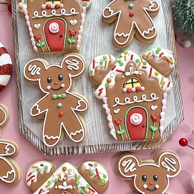 Mouse Christmas Cookie Cutter BUNDLE (2 cutters)