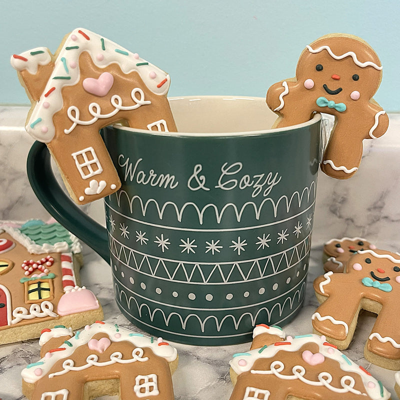 Gingerbread Mug Huggers Cookie Cutter BUNDLE (2 cutters)