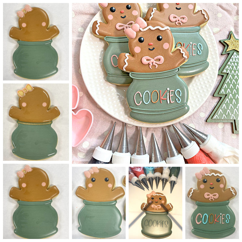Gingerbread Cookie Jar Cookie Cutter