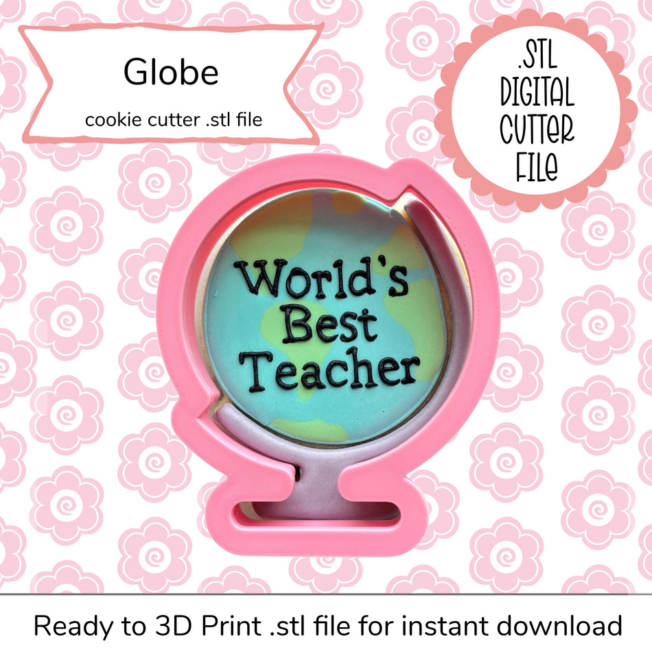 Globe Cutter STL File (digital file)