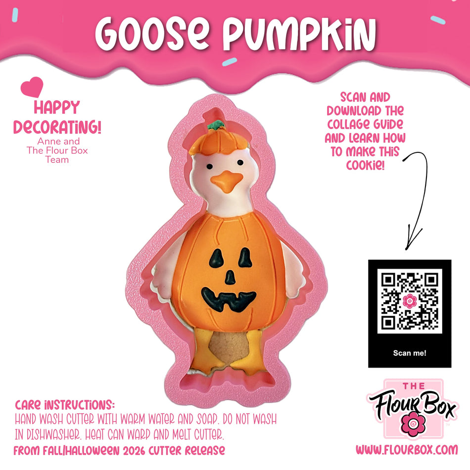 Goose Pumpkin Cookie Cutter