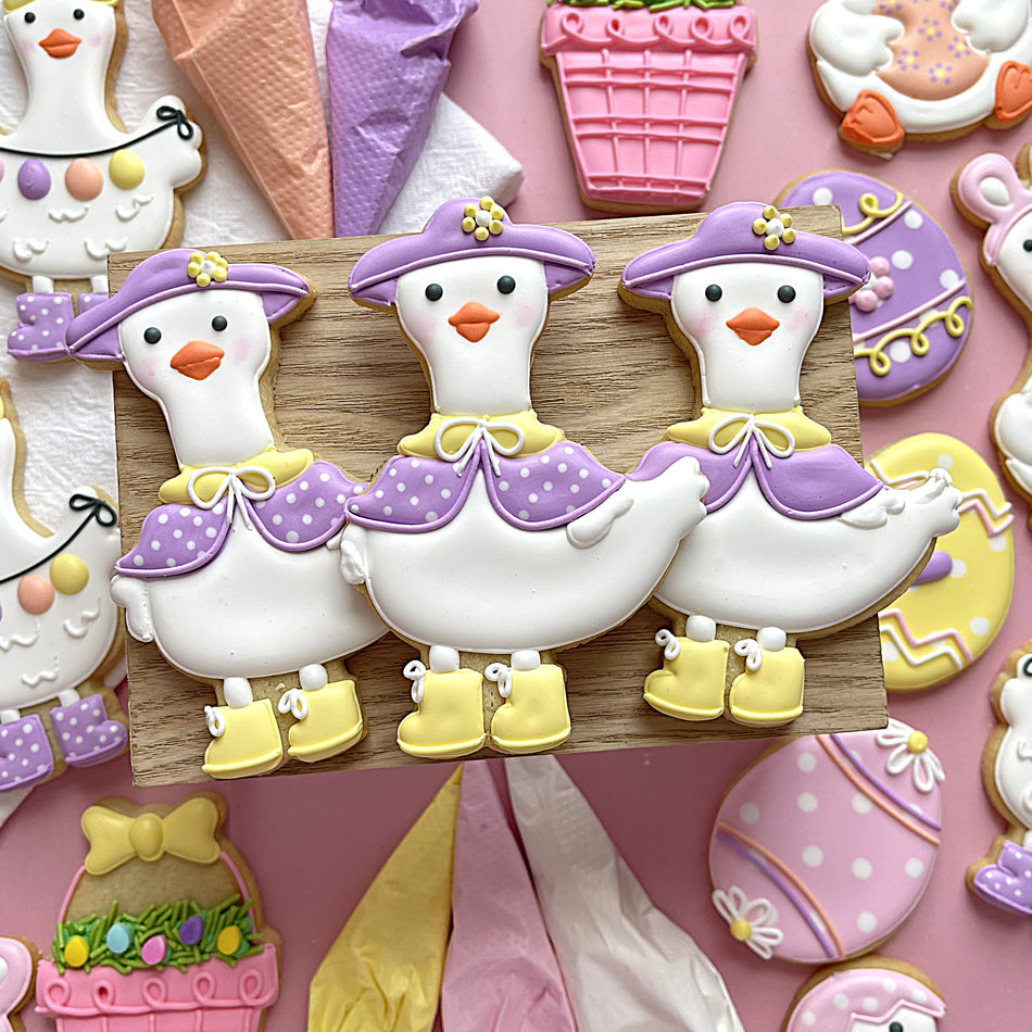Easter Goose Cookie Cutter BUNDLE (4 cutters)