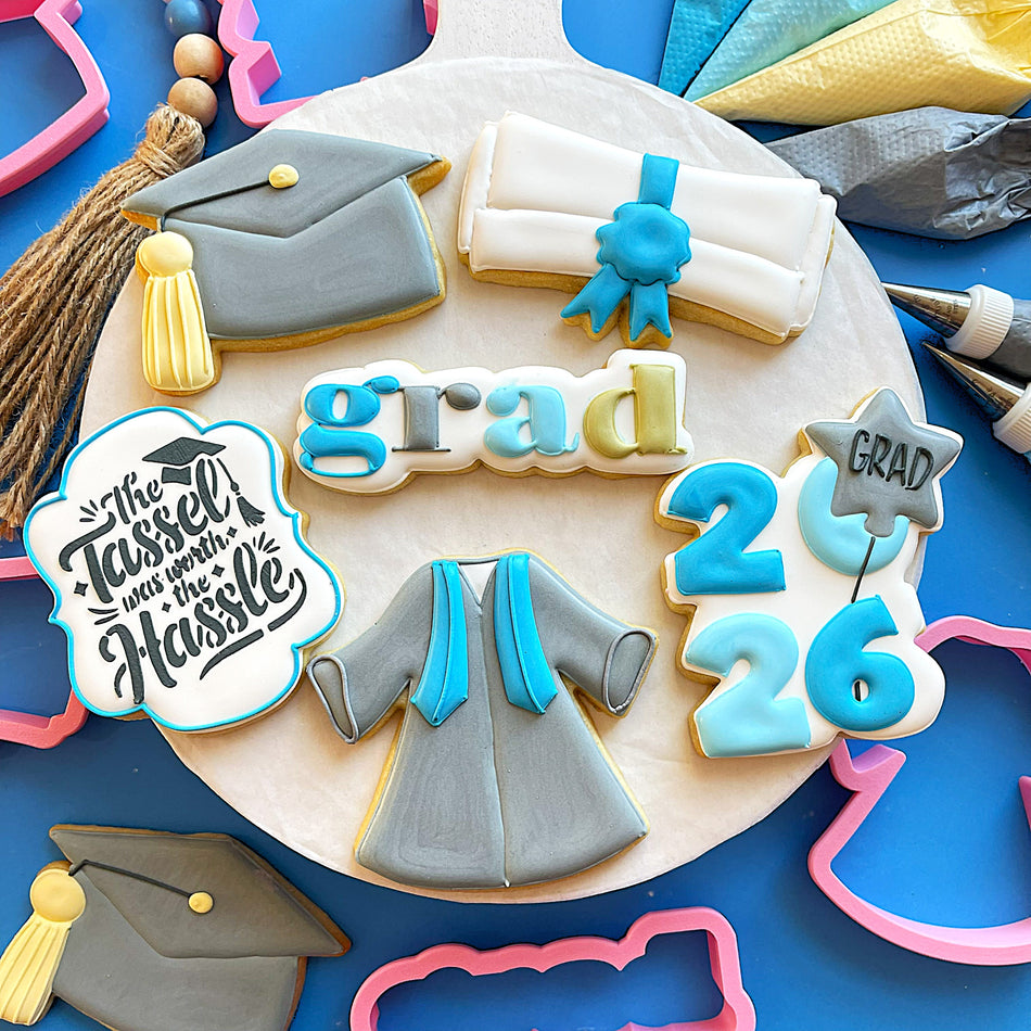 The Tassel was Worth the Hassle Stencil