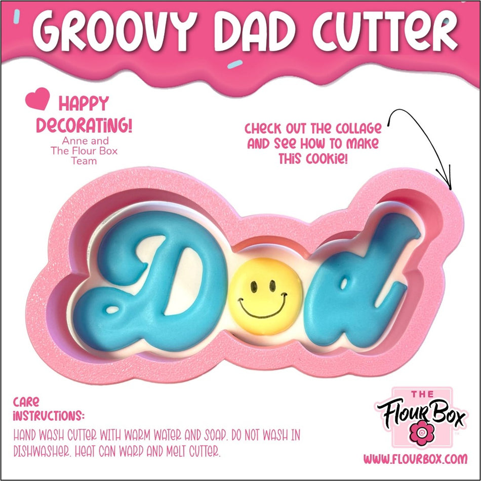 Groovy Dad Cookie Cutter - Image 3 of 6
