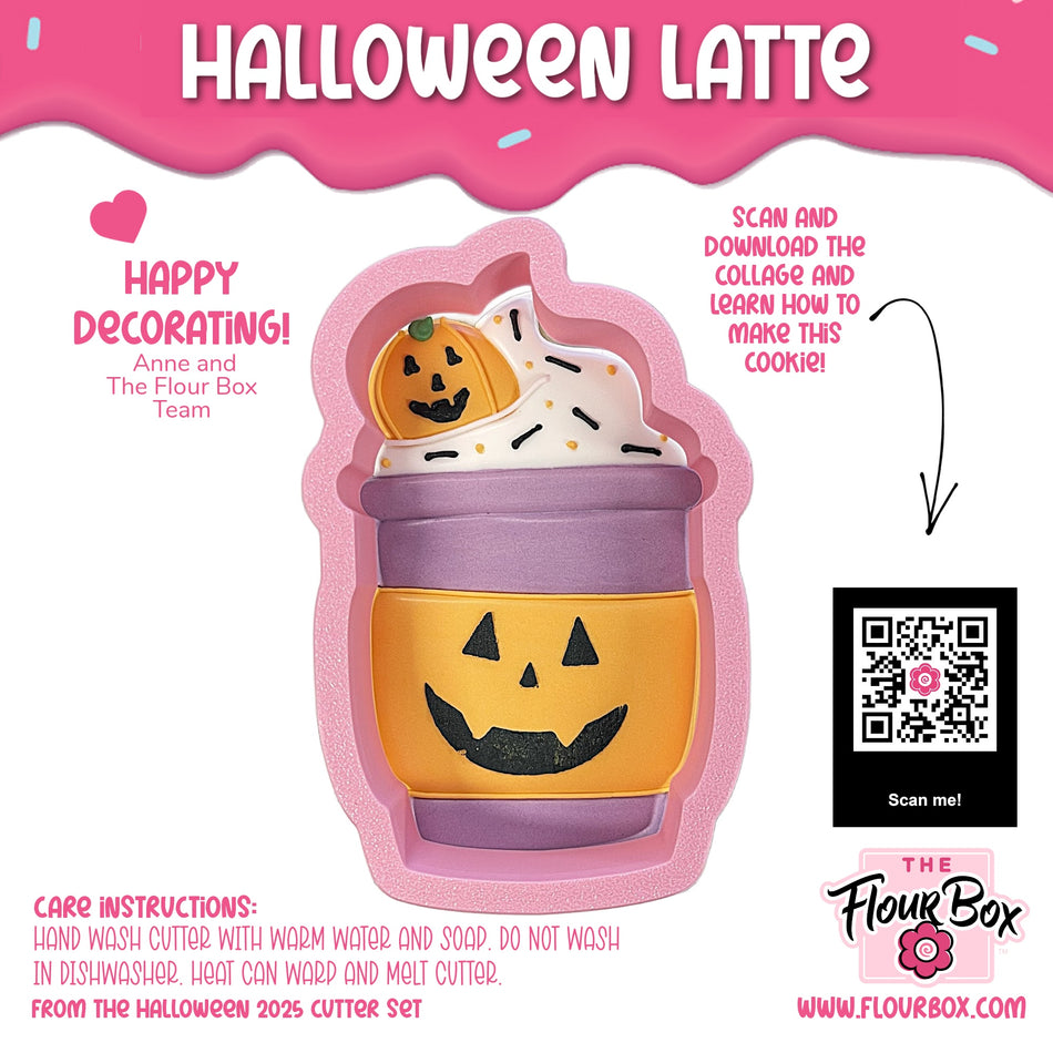 Halloween Latte Cookie Cutter