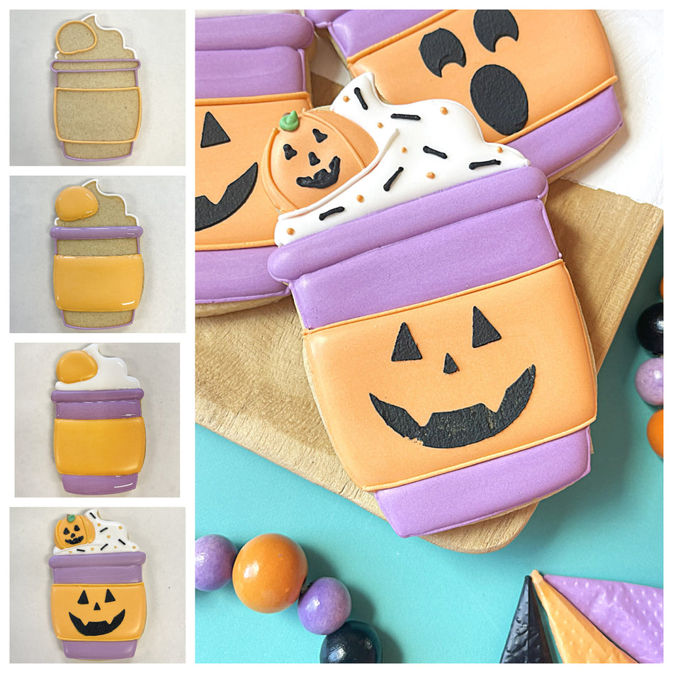 Halloween Latte Cookie Cutter