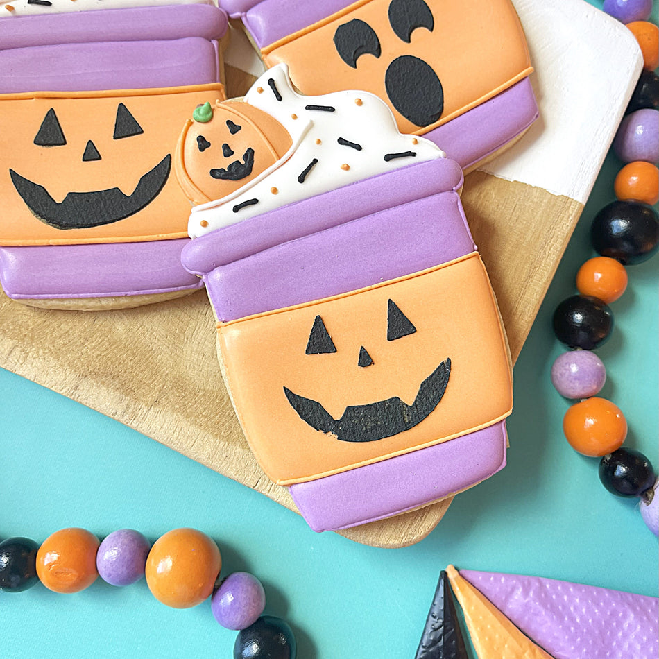 Halloween Latte Cookie Cutter
