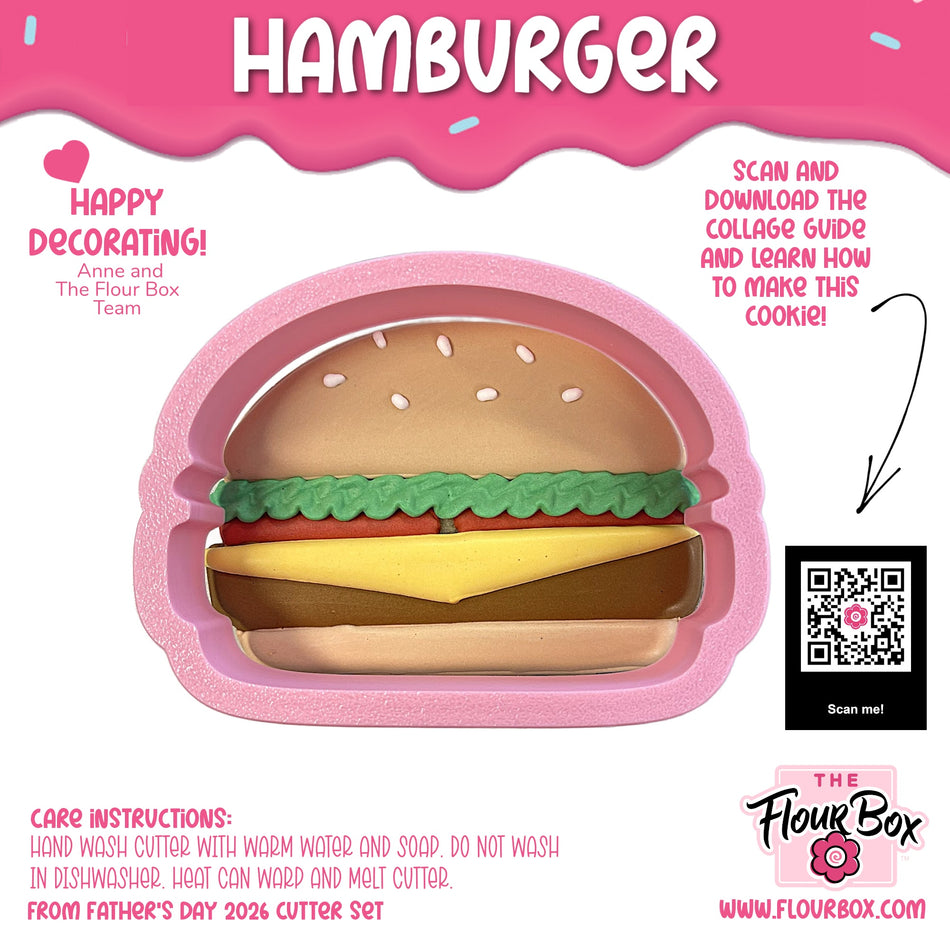 Hamburger Cookie Cutter