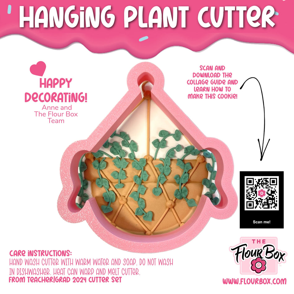 Hanging Plant Cookie Cutter