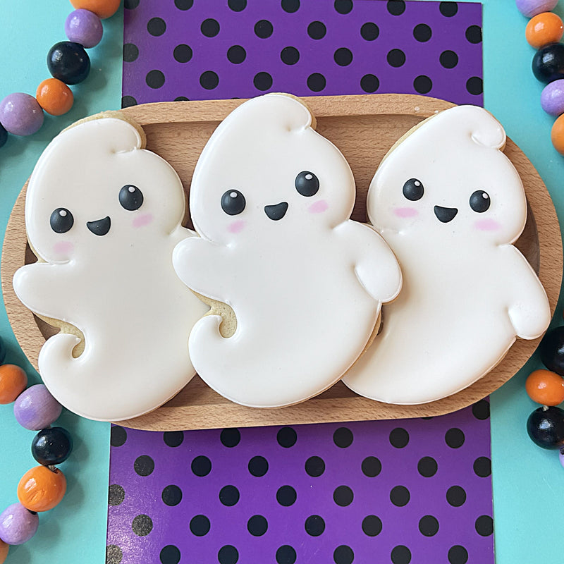Happy Ghost Cookie Cutter