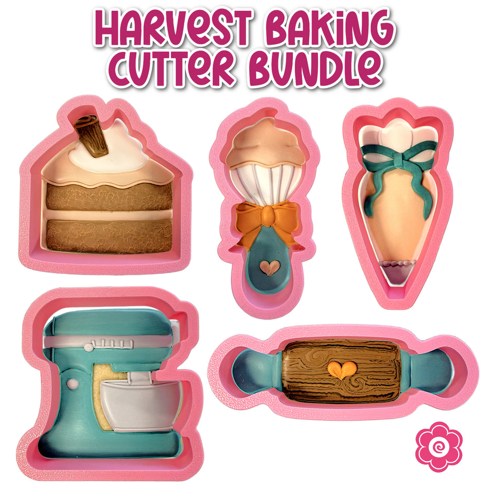 Harvest Baking Cookie Cutter Bundle (5 Cutters)
