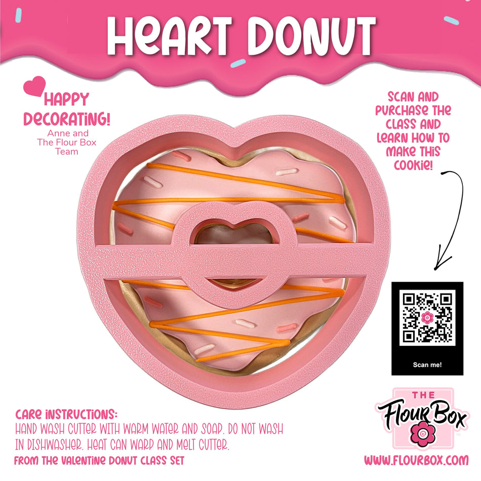 Heart Donut Cookie Cutter