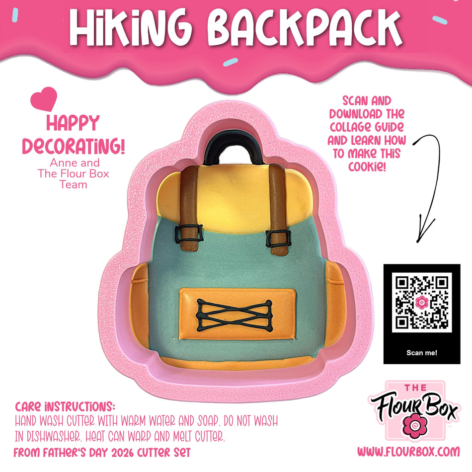 Hiking Backpack Cookie Cutter