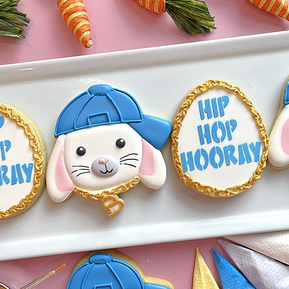 Hip Hop Bunny Cookie Cutter