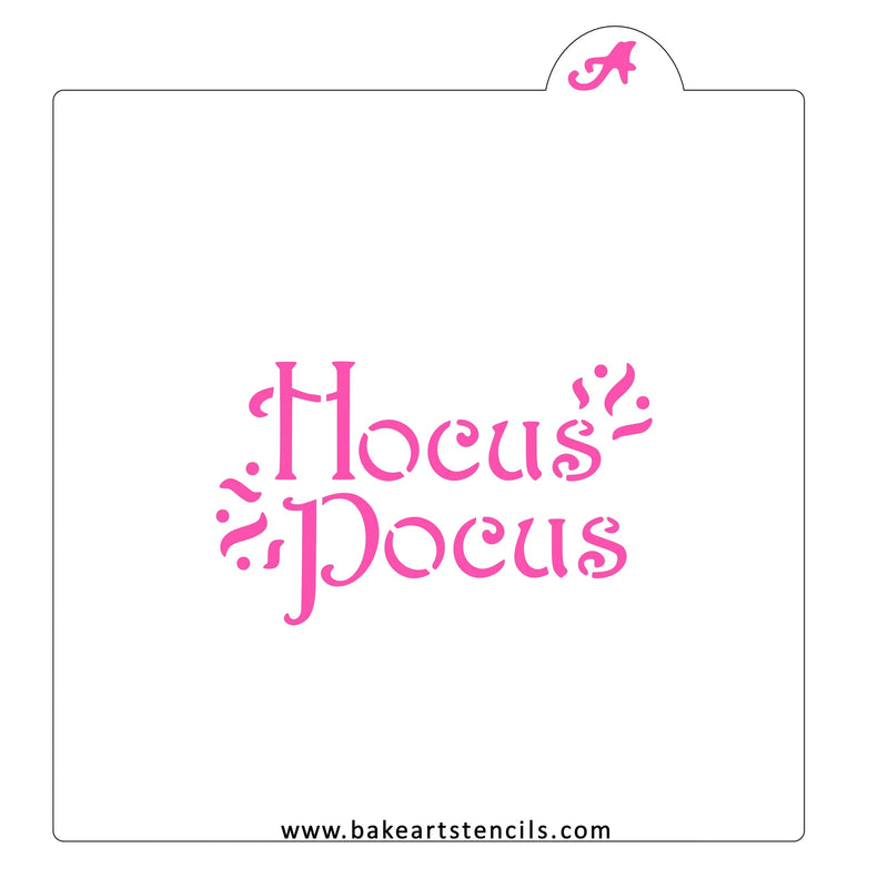 Hocus Pocus BakeArt Stencil
