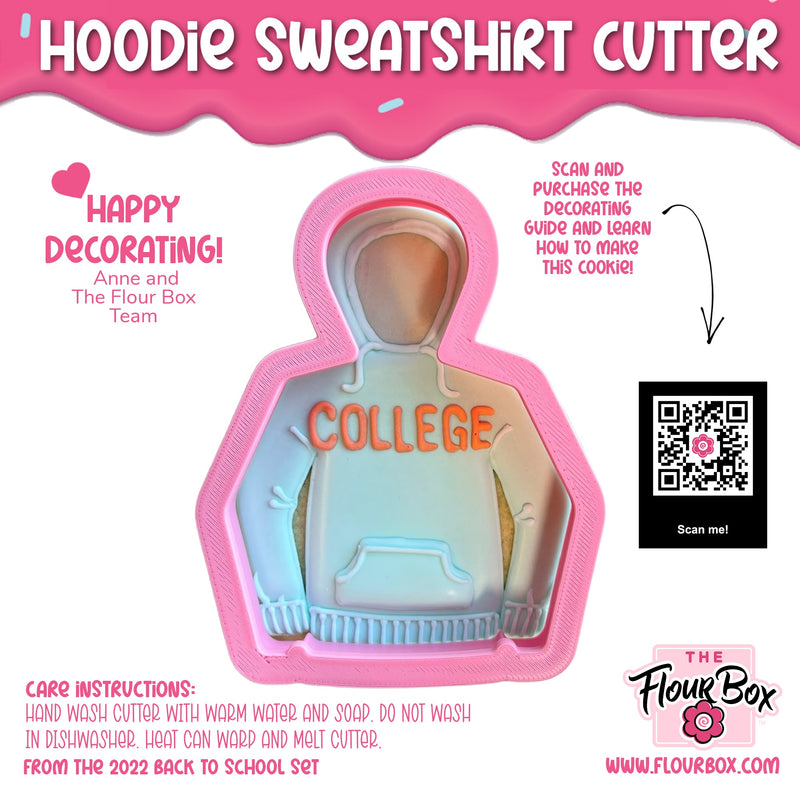 Hoodie Sweatshirt Cookie Cutter