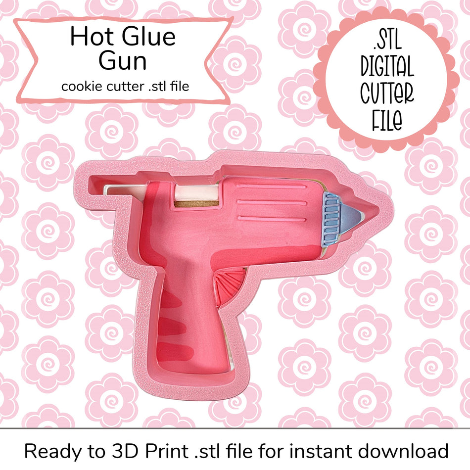 Hot Glue Gun Cutter STL File (digital file)