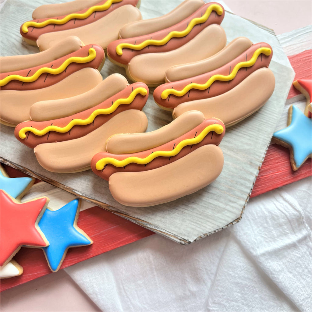 Hot Dog Cookie Cutter by The Flour Box
