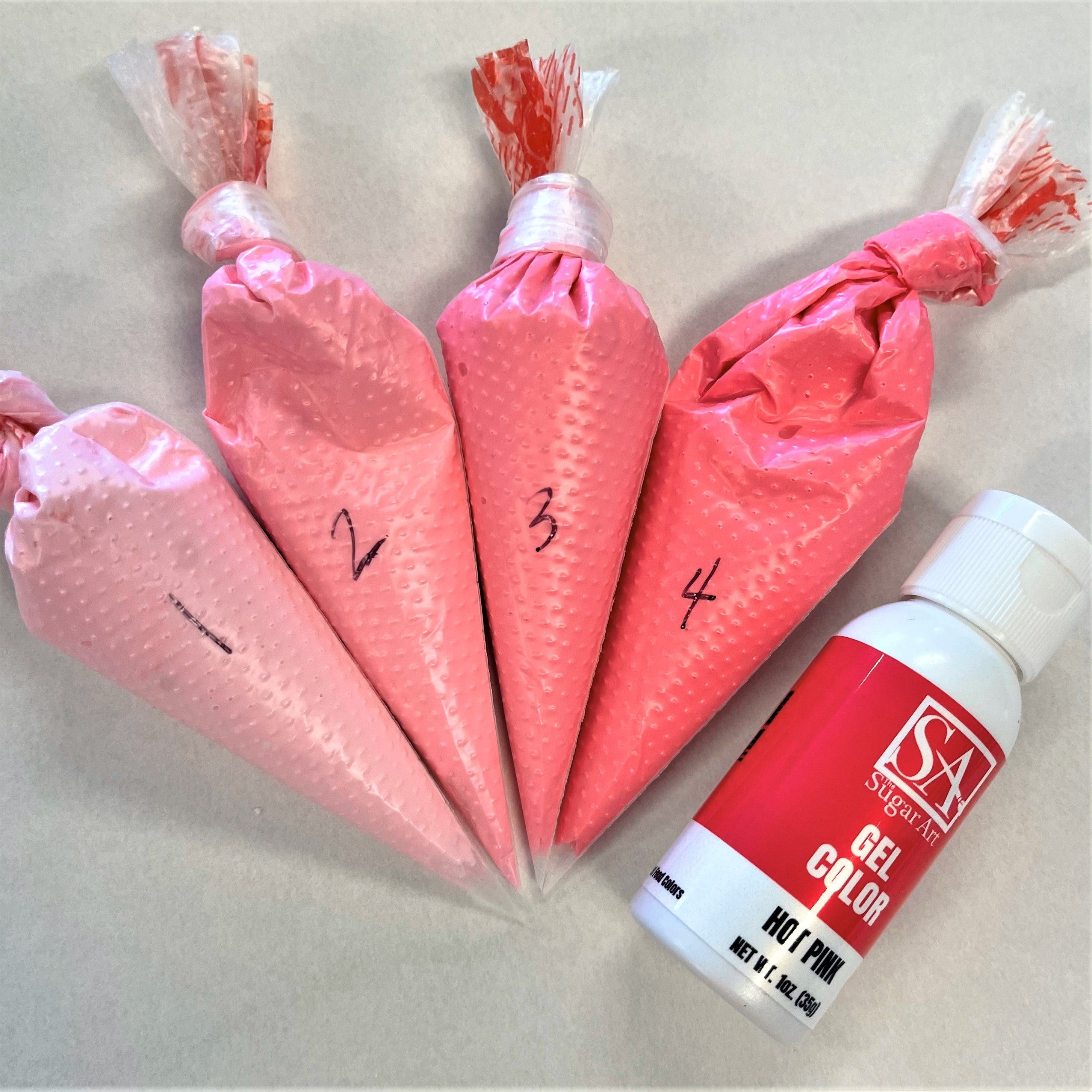Hot Pink The Sugar Art Gel Color