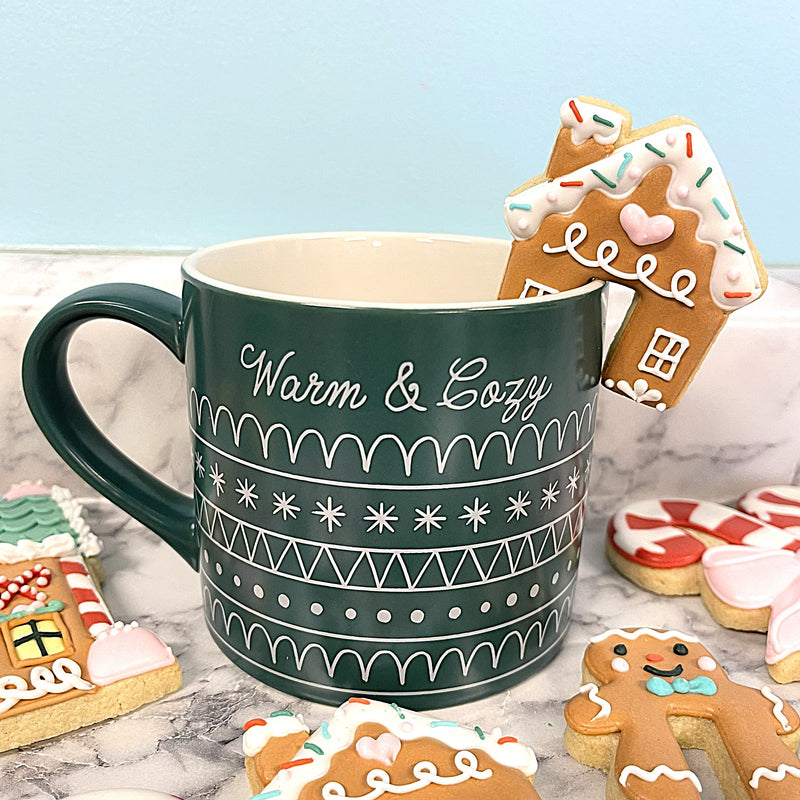 Mini Gingerbread House Mug Hugger Cookie Cutter
