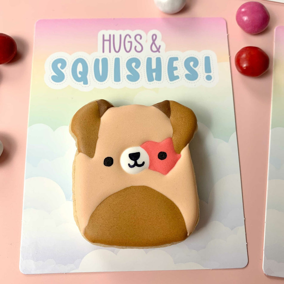 Hugs & Squishies Cookie BAG Backer Card - 3.65