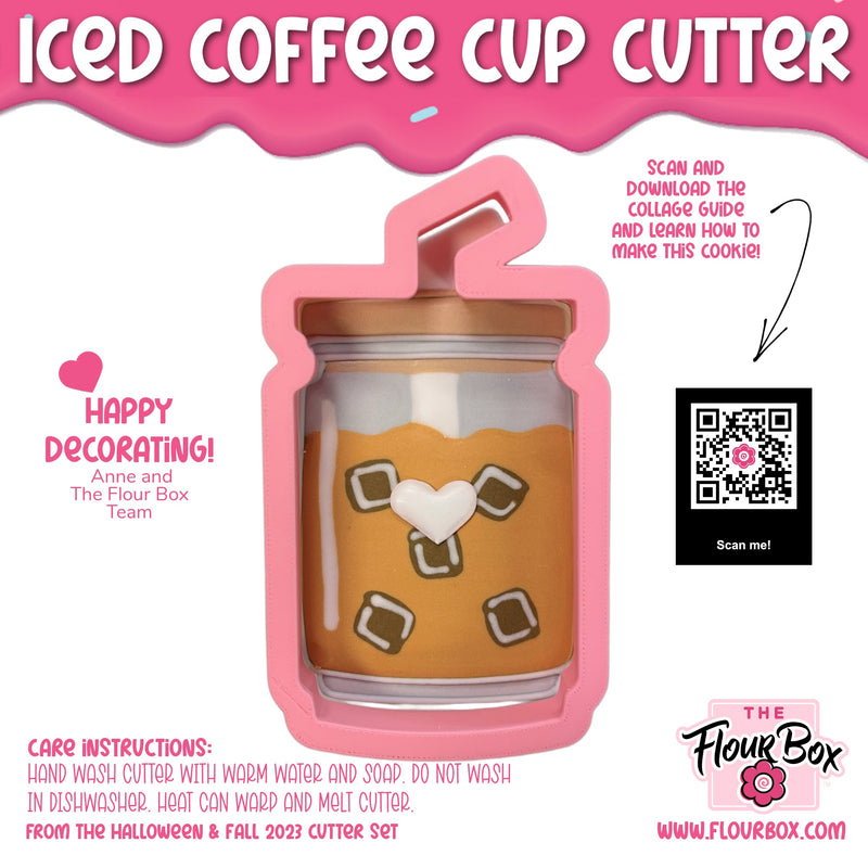 Iced Coffee Cup Cookie Cutter
