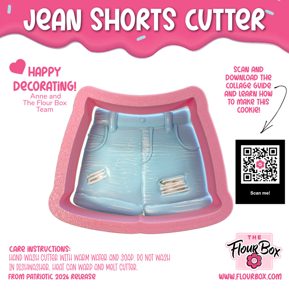 Jean Shorts Cookie Cutter