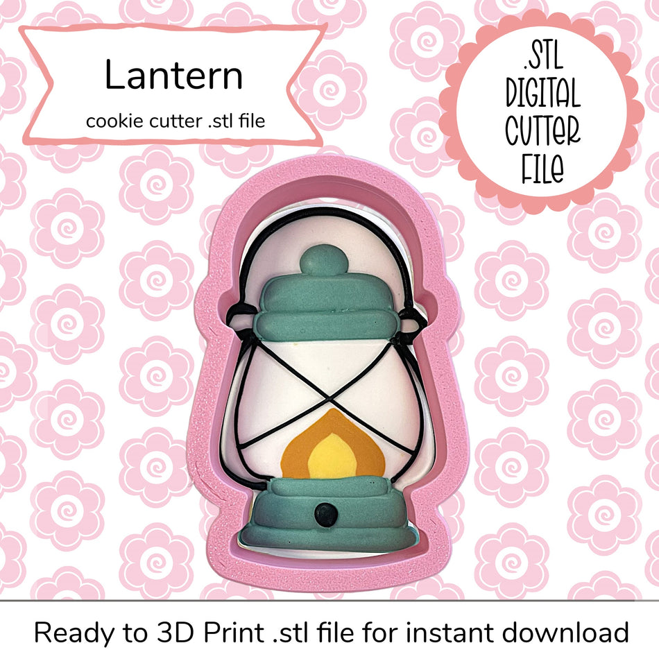 Lantern Cutter STL File (digital file)