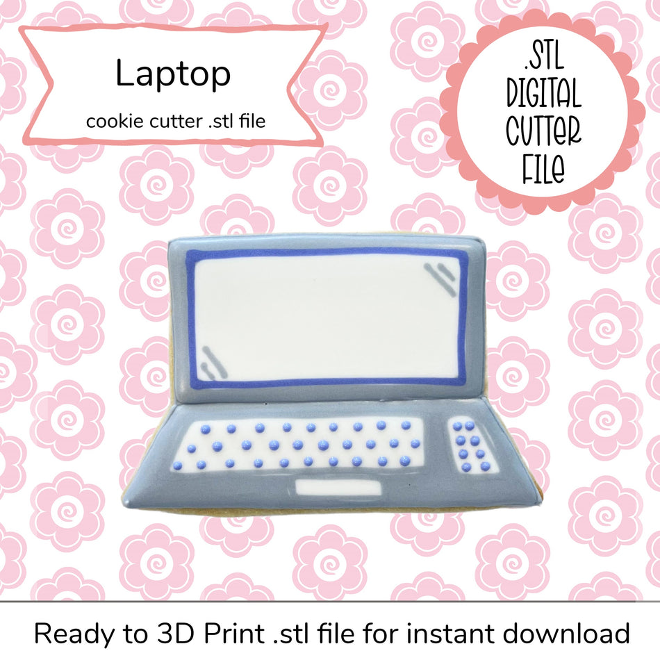 Laptop Cutter STL File (digital file)