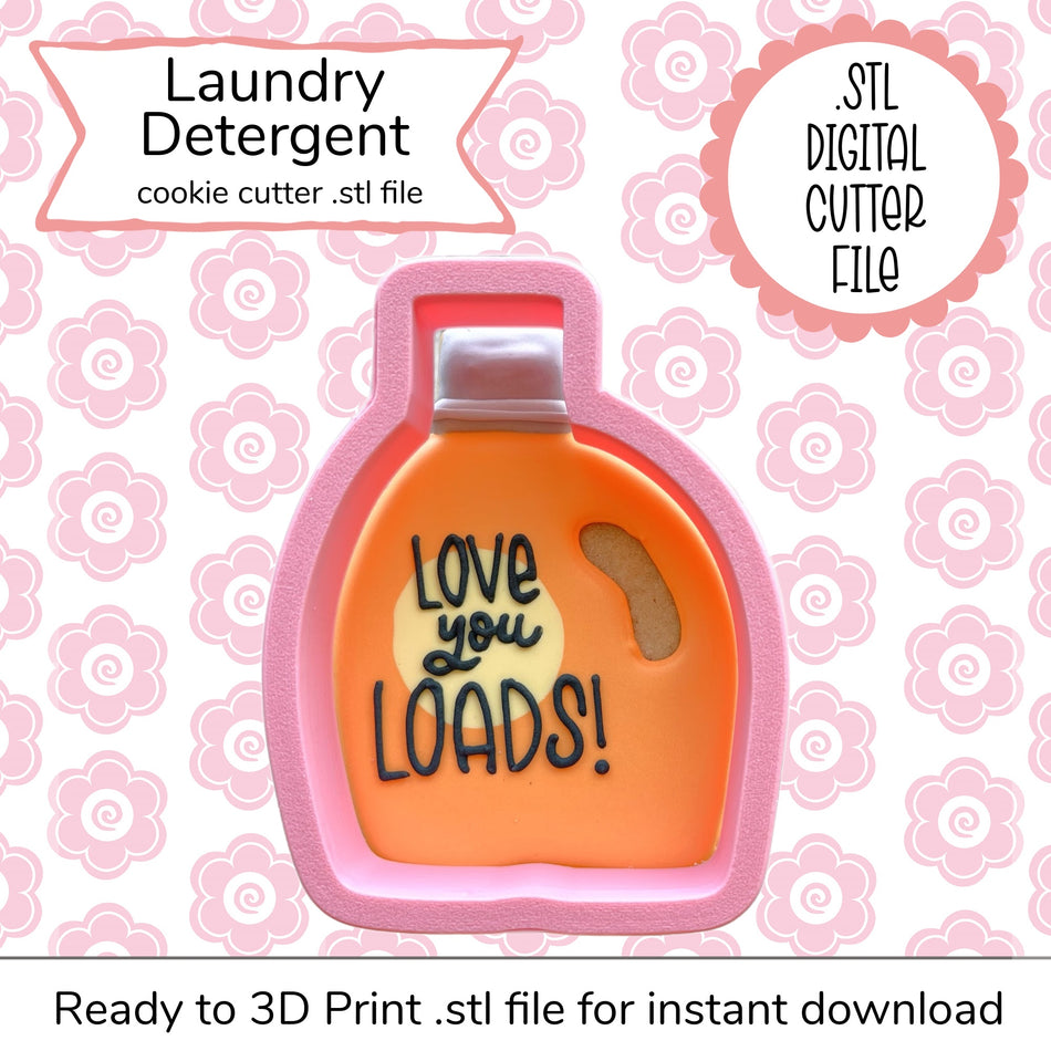 Laundry Detergent Cutter STL File (digital file)
