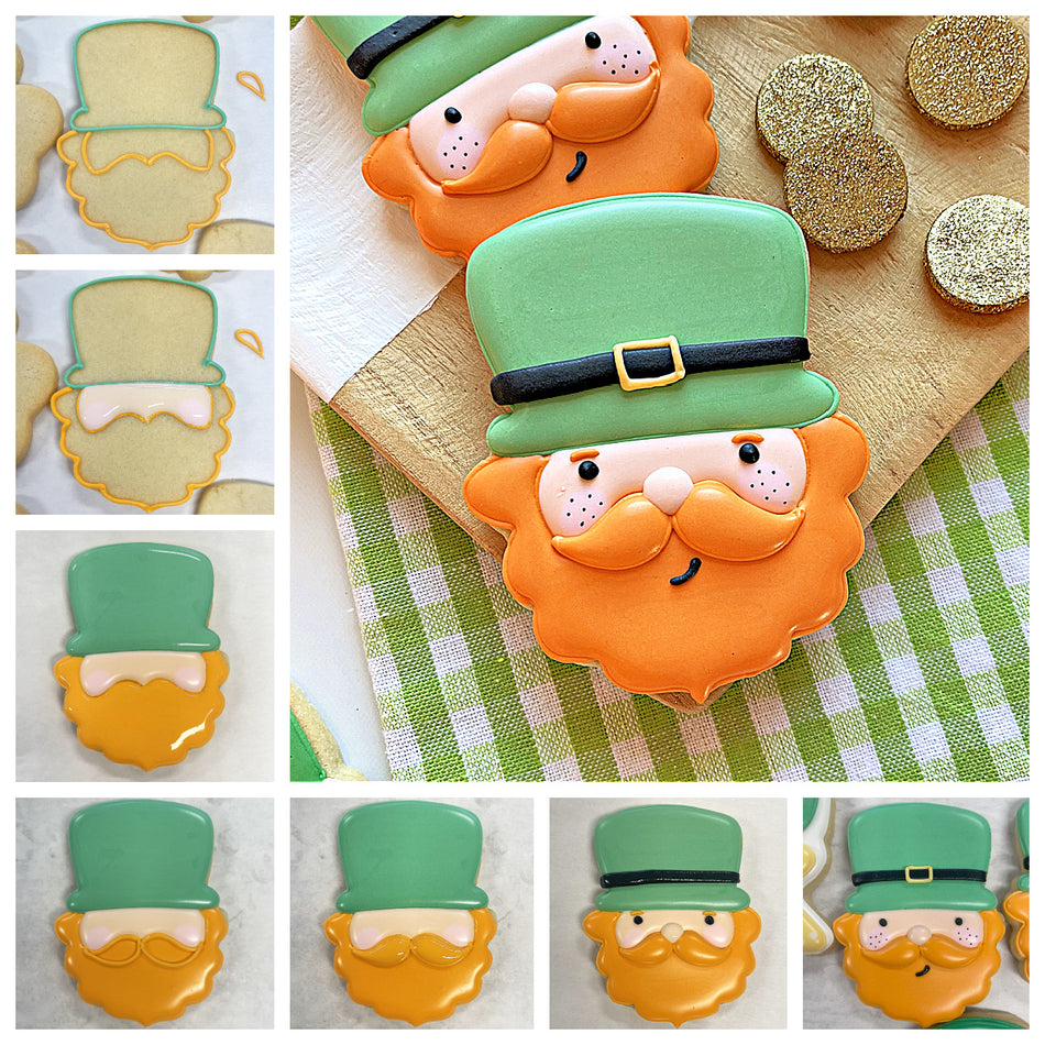 Classic Leprechaun Face Cookie Cutter - Image 2 of 5