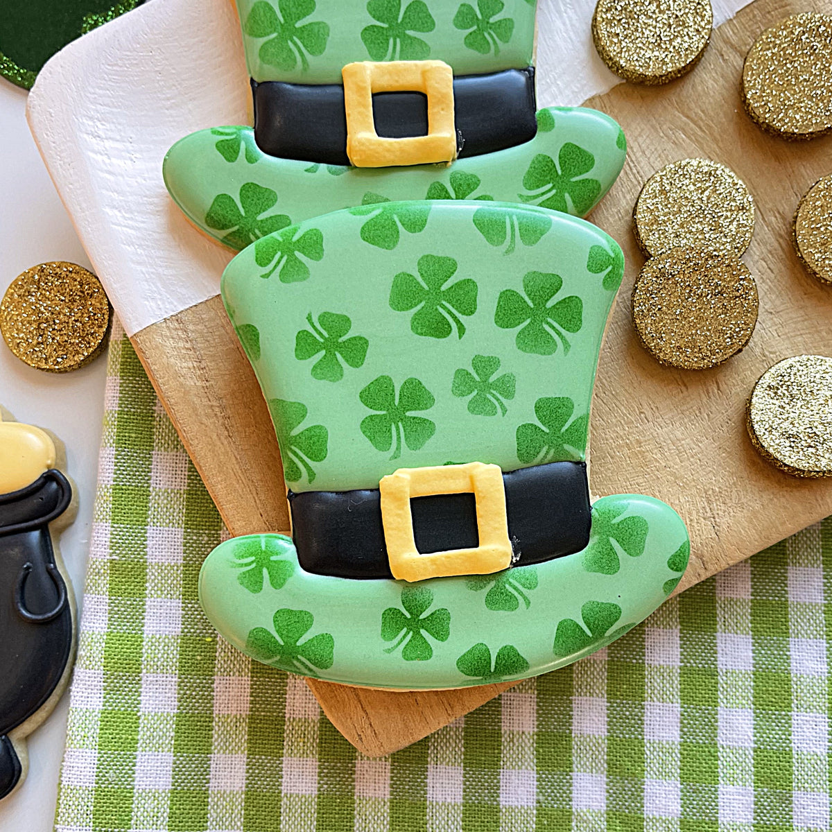 Classic Leprechaun Top Hat Cookie Cutter