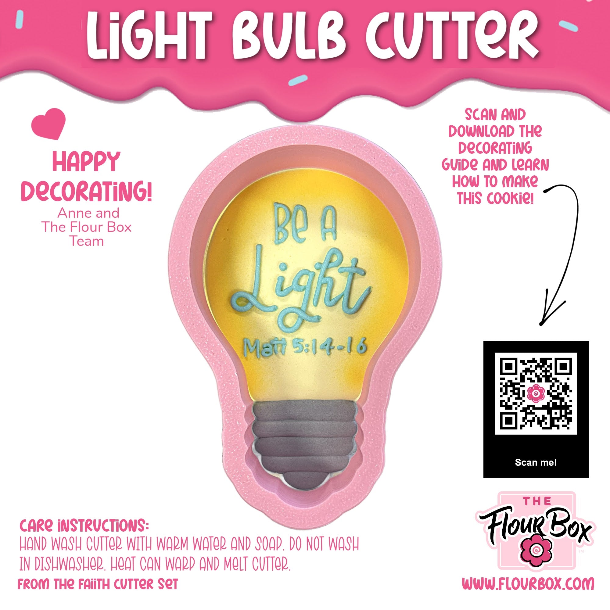 Light Bulb Cookie Cutter
