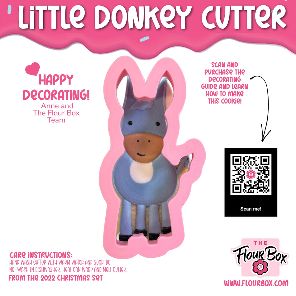 Little Donkey Cookie Cutter