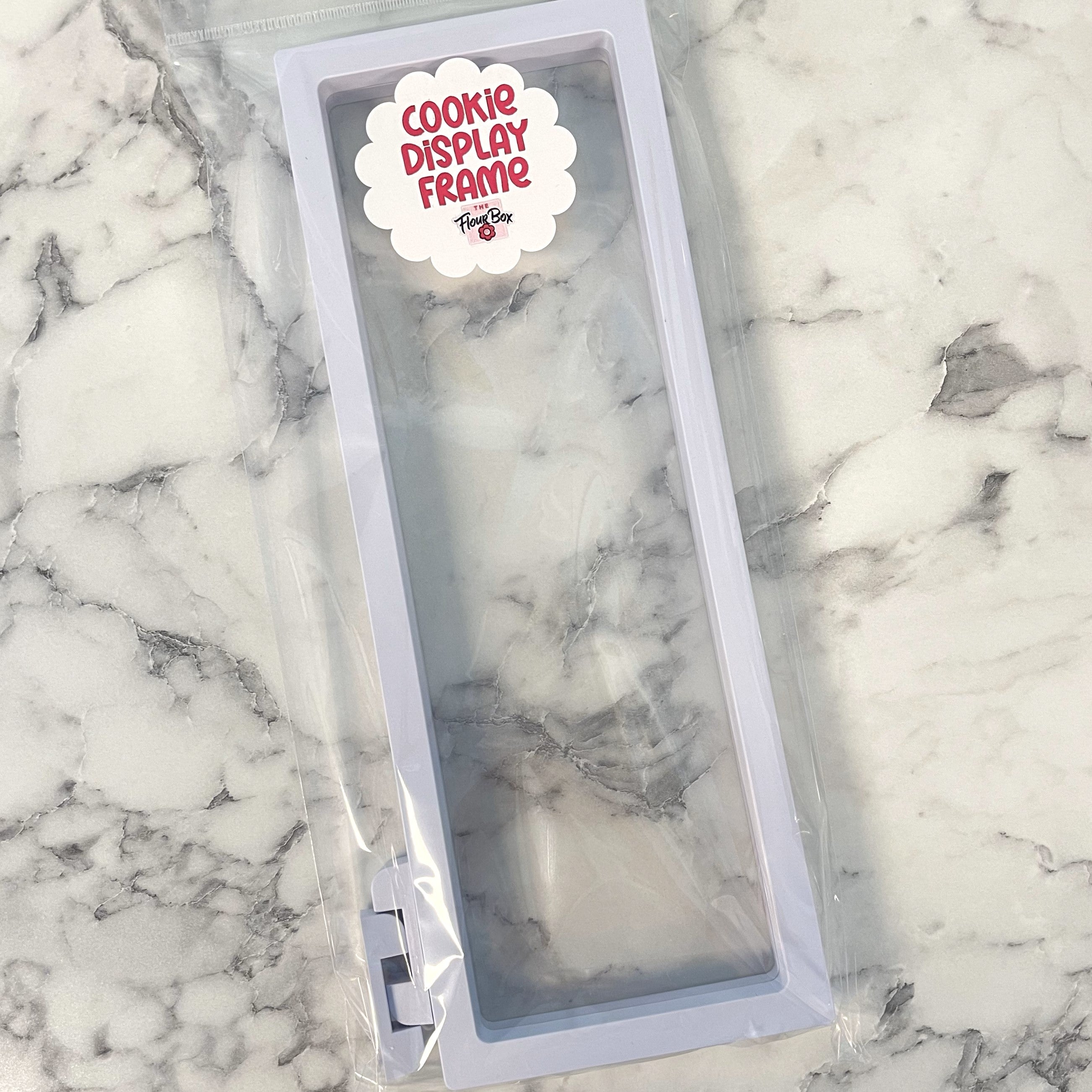 Snack Rectangle Frame Cookie Display Long Rectangle Frame 4.25